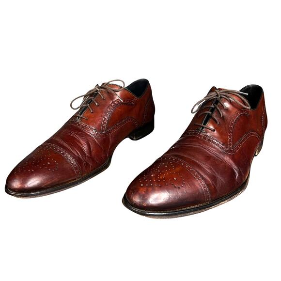 To Boot New York Men’s Warwick Brown Leather Cap Toe Oxford Size US 12 main image 4